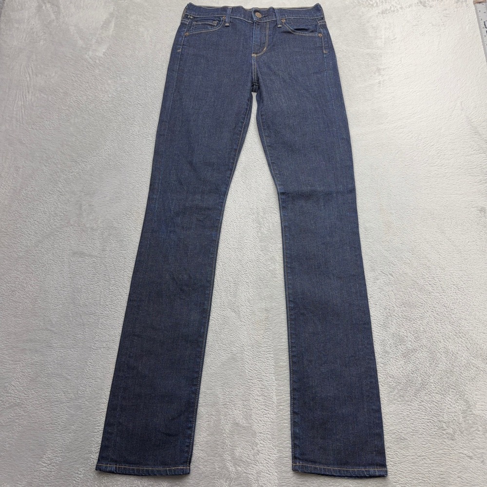 Citizens of Humanity Jeans Womens 25 Blue Elson Medium Rise Straight Leg Indigo